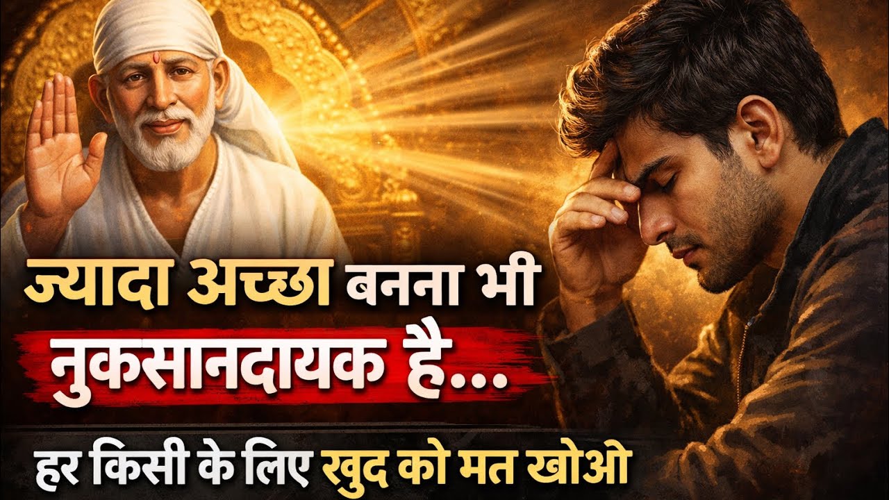 AAJ KA SHIRDI SAI SANDESH 🙏 🌺 TODAY'S SAI MESSAGE 🪔✨️🪔✨️#saiterenaam #saisandesh #saimessage