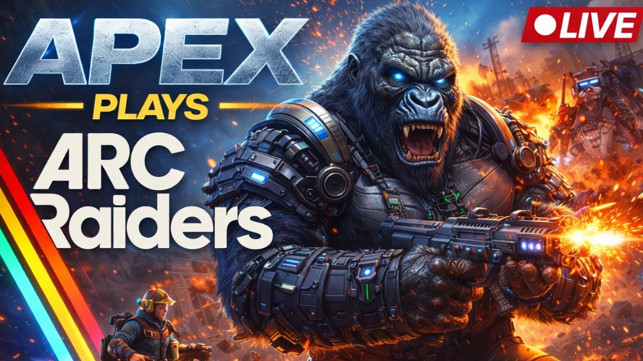 LIVE: ARC Raiders with ApexApe | Chaos, Loot, and Clutches