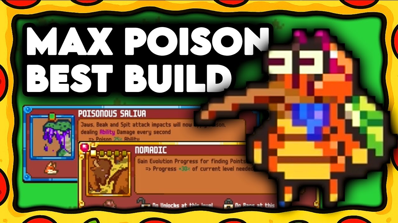 How To Make The Best Poison Build And Beat The Highest Difficulty | Everything Is Crab