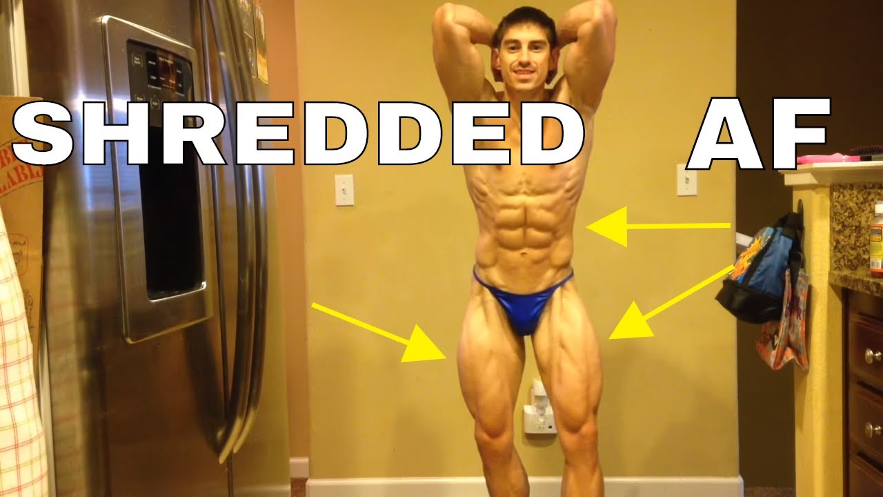 The leanest I have ever been in my life... shredded - Throwback 2015