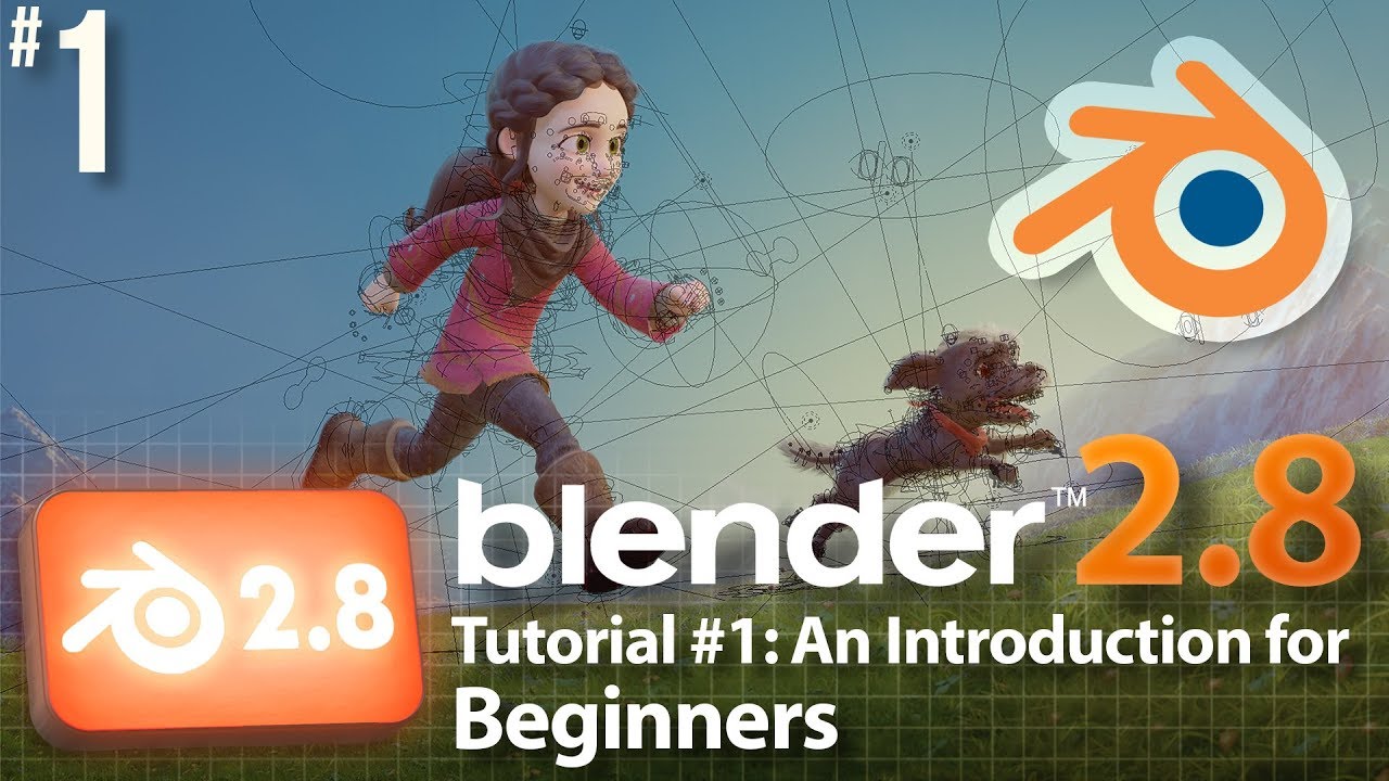 Урок Blender 2.8 №1: Введение для начинающих #b3d