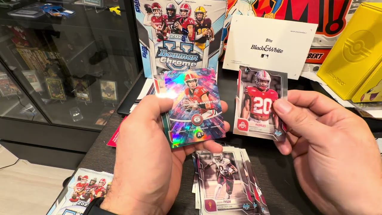 Bowman U chrome 2025 football mega box x2 best product 