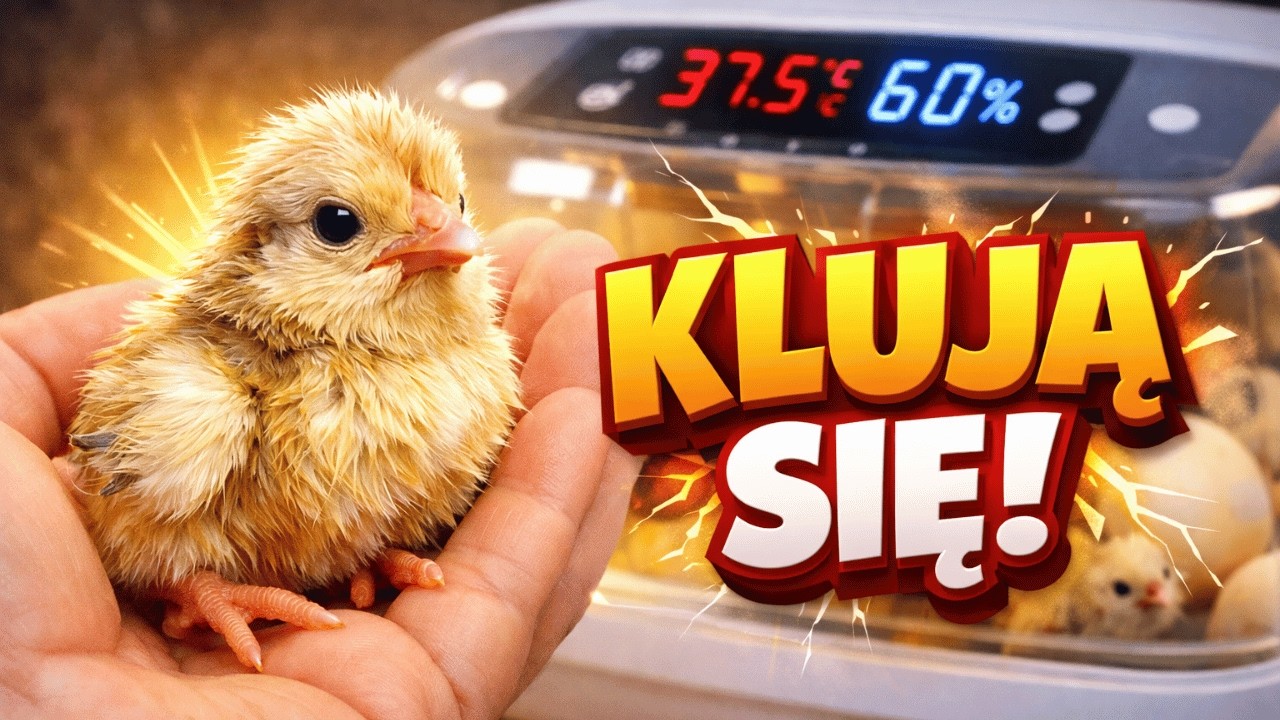 PISKLAKI WCYHODZĄ Z JAJ😱