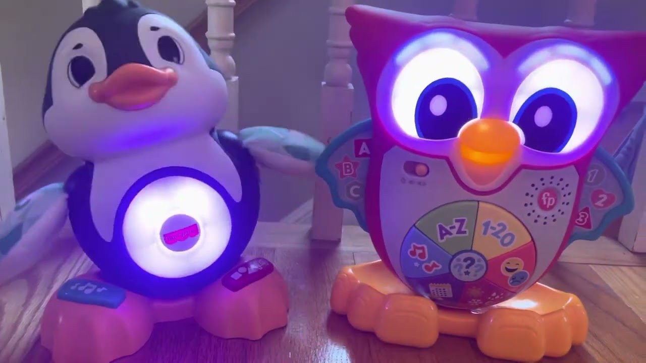 Linkimals cool beats penguin and light-up and learn owl￼