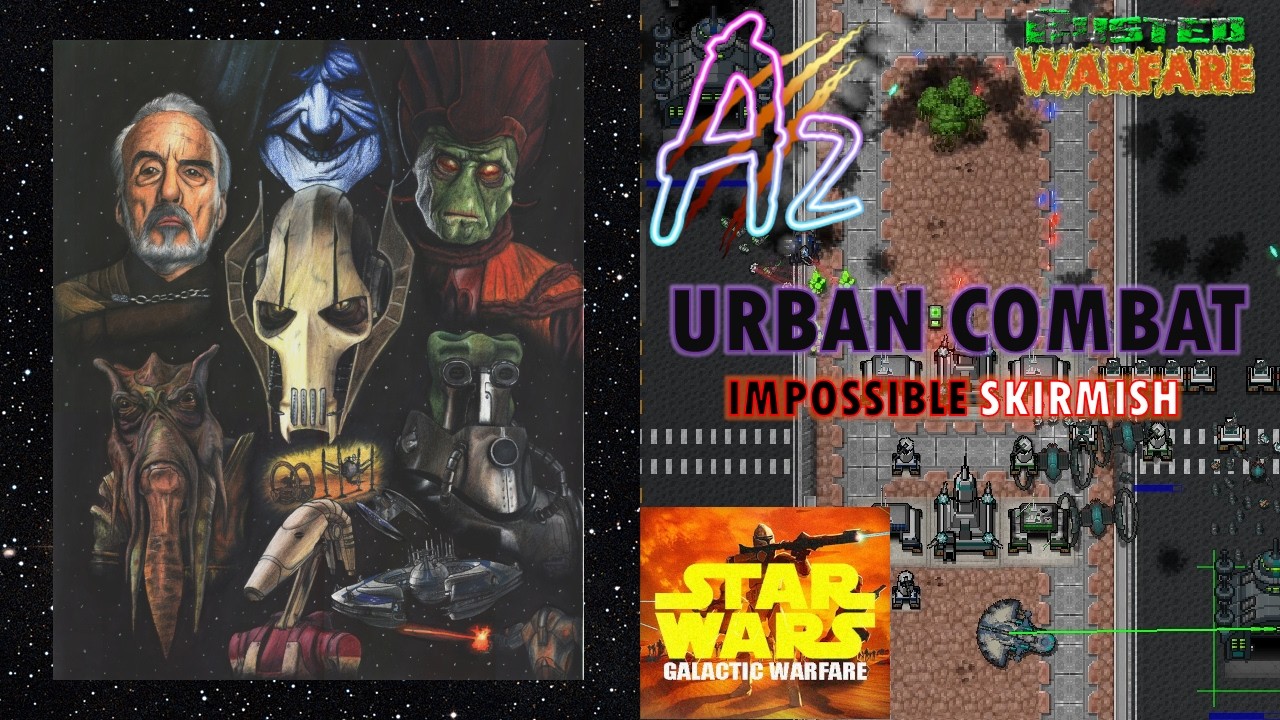 Urban Combat in WrongStreet - Star Wars: Galactic Warfare (3vs3 Impossible Skirmish)