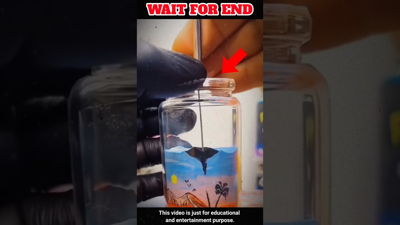 Sand Art in a Bottle