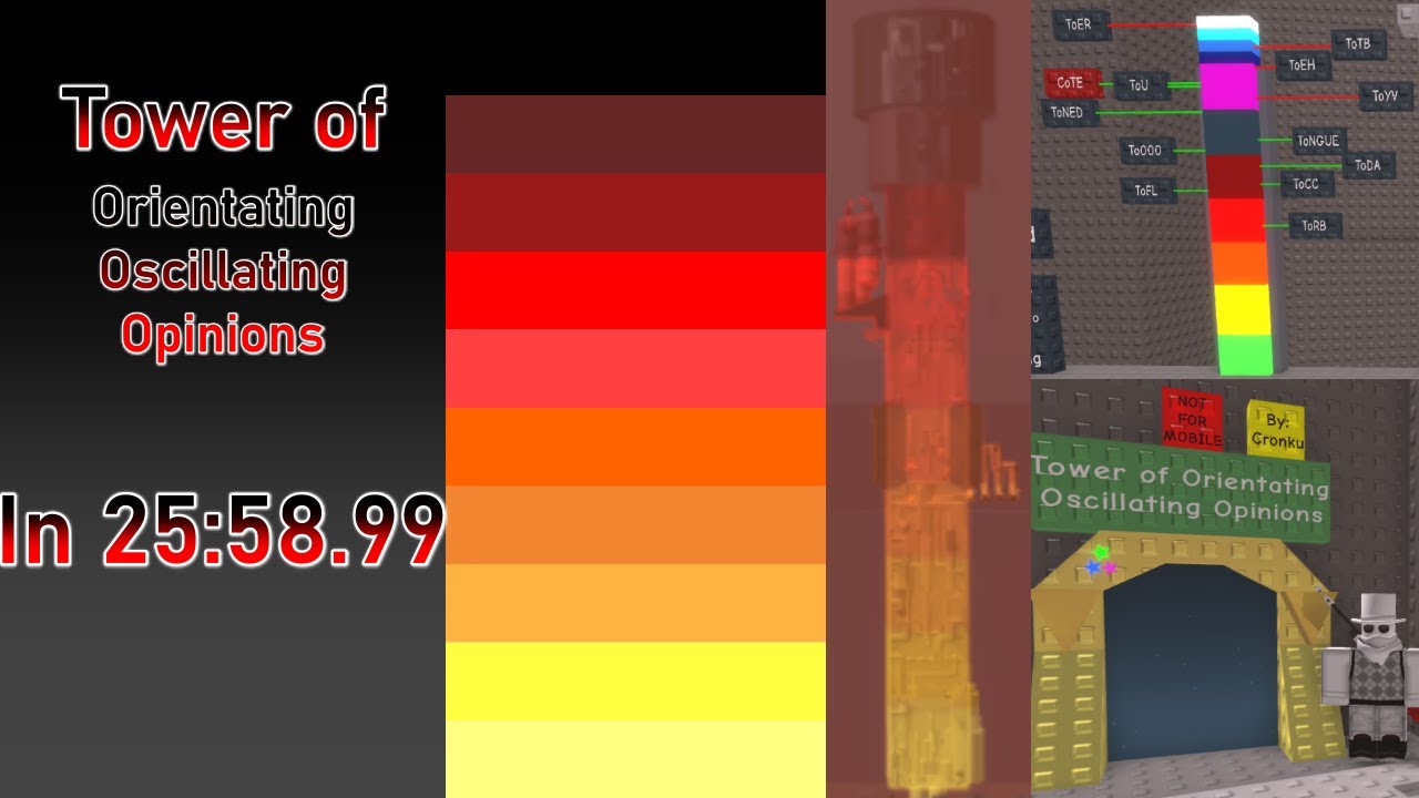 JToH Gameplay | Tower of Orientating Oscillating Opinions | Roblox