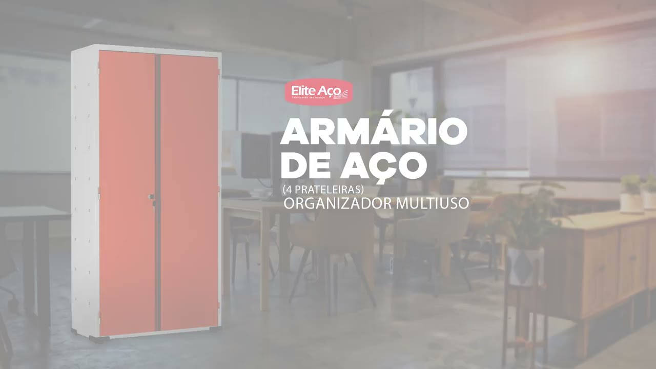 Tutorial de Montagem: Arm&aacute;rios de A&ccedil;o para Escrit&oacute;rio Elite A&ccedil;o
