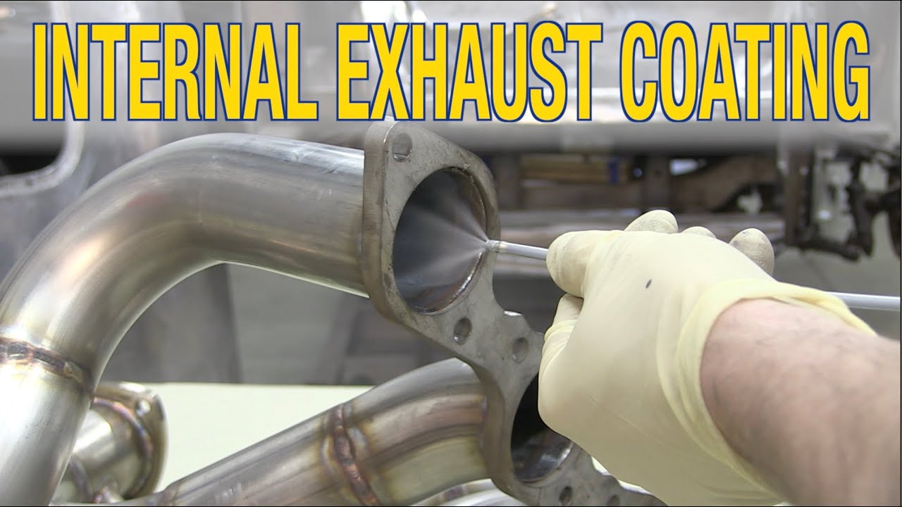 How to Paint Headers & Exhaust - Internal Exhaust Coating Tips for Protecting Exhaust -  Eastwood