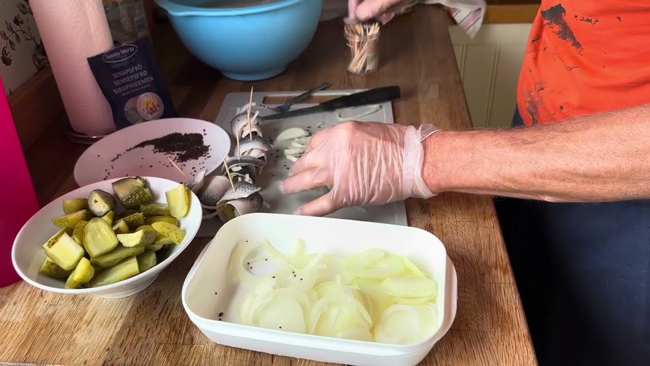 How to make hiring Rollmops german  recipe