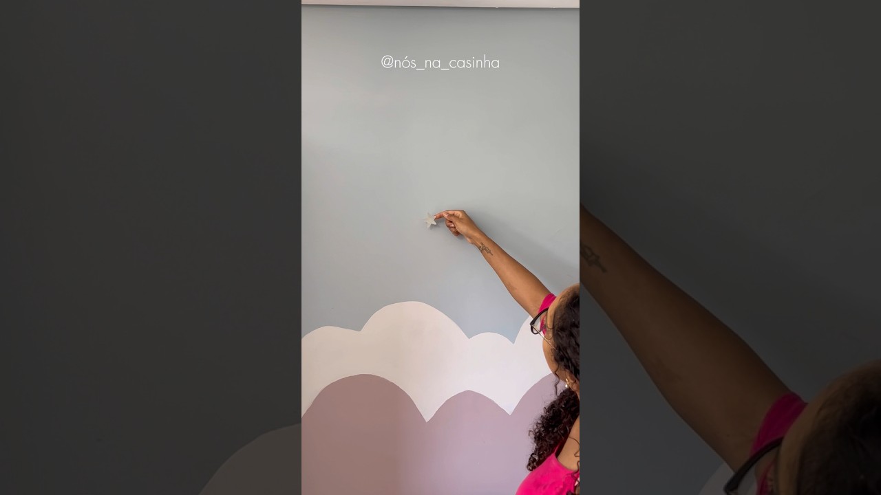 Decorando o quarto da beb&ecirc; ✨🥹🥰🥰 #decorandooquarto #decorando #quartobebe #fa&ccedil;avoc&ecirc;mesmo #pintura