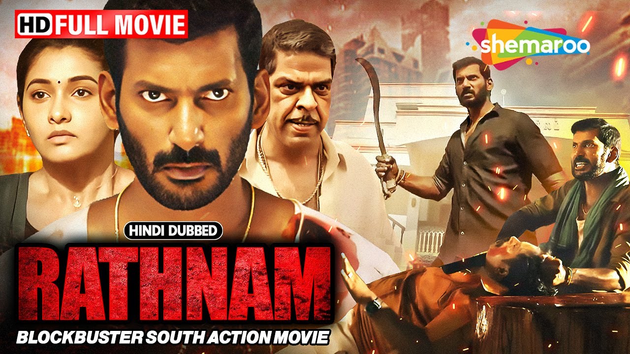 Rathnam - Vishal's New Released South Action Movie in Hindi Dubbed - Priya, Murali Sharma, Yogi Babu