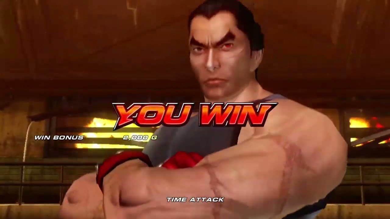 Tekken 6 - Time Attack as Kazuya Mishima 1/2