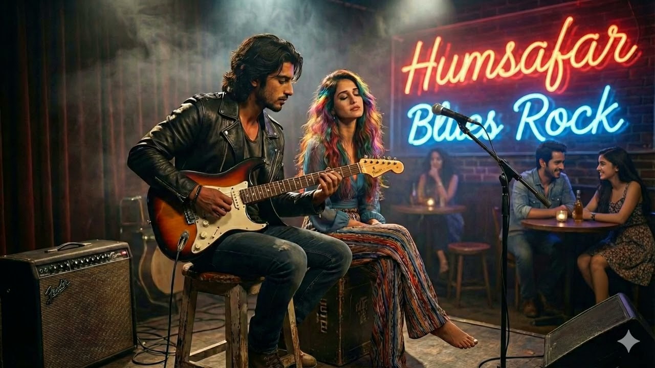 Humsafar (Blues Rock) | Saiyaraa | Road Trip Vibe 🛣️💙