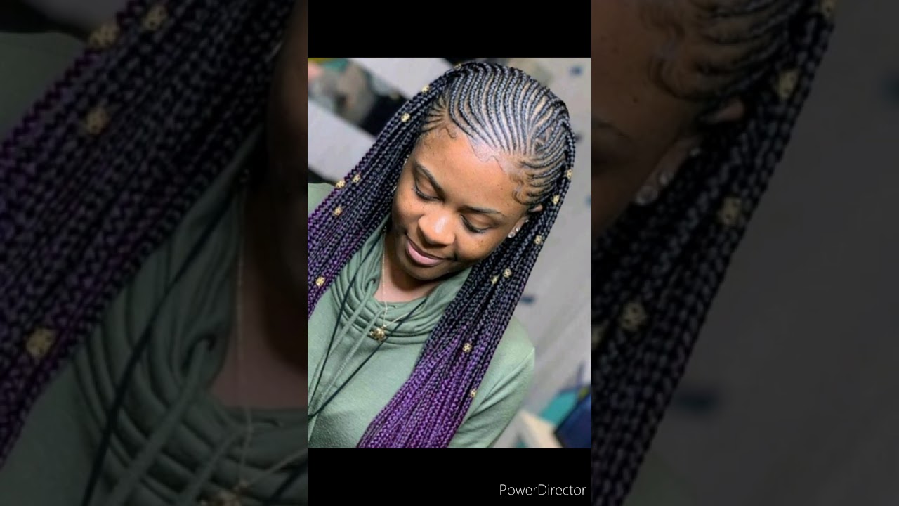 COIFFURE. tresses africaines nattes 2021