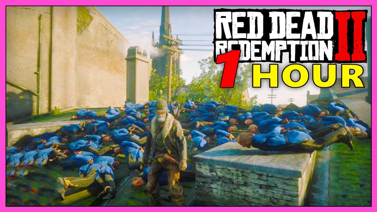 Funny Fails & Best RDR2 Moments 1 HOUR Episode #8 (Red Dead Redemption 2) - LoLVideos