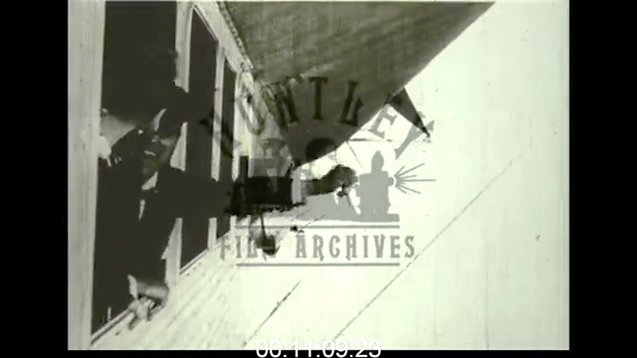Zeppelin Atlantic Crossing Party, 1910s - Film 1017126