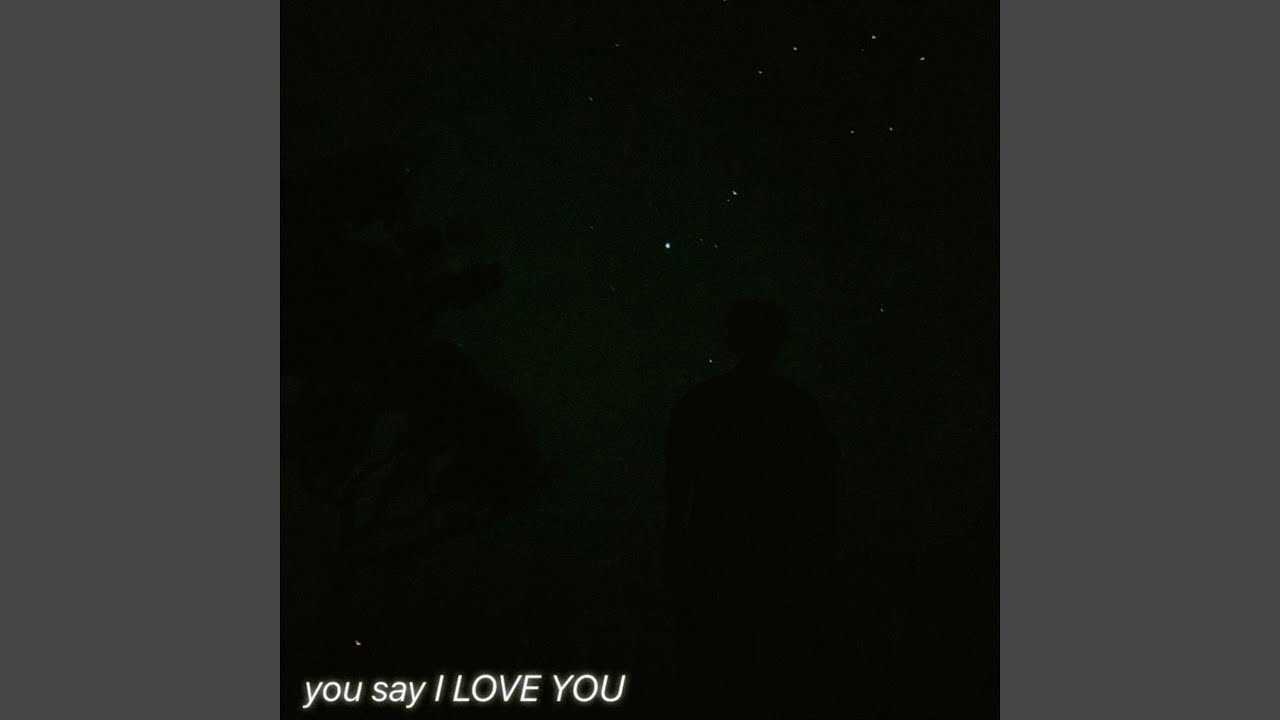 you say I LOVE YOU