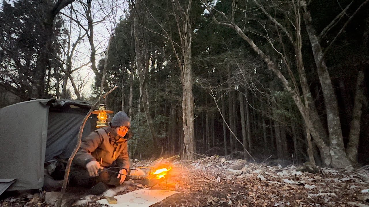 【愛知県】ヒョウの降る中のキャンプで食べた柚子ポトフが冬キャンプに最強すぎた【設楽町】