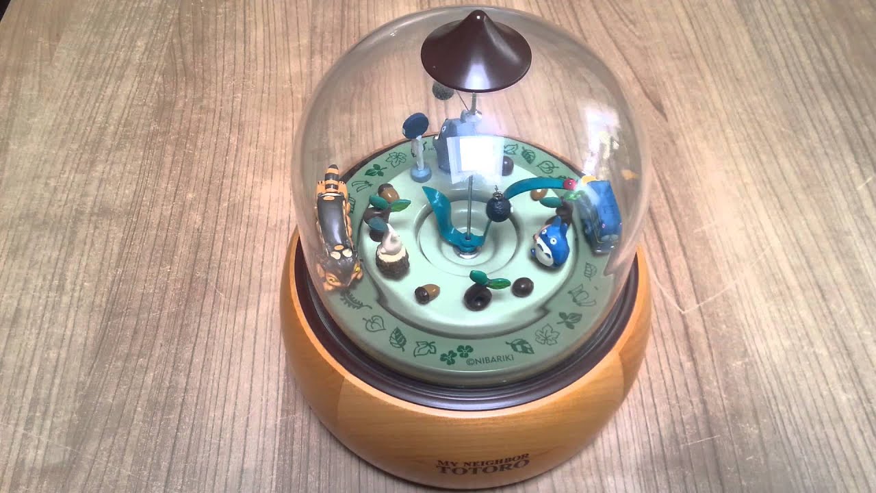 My neighbor Totoro musicbox clock Spieluhr