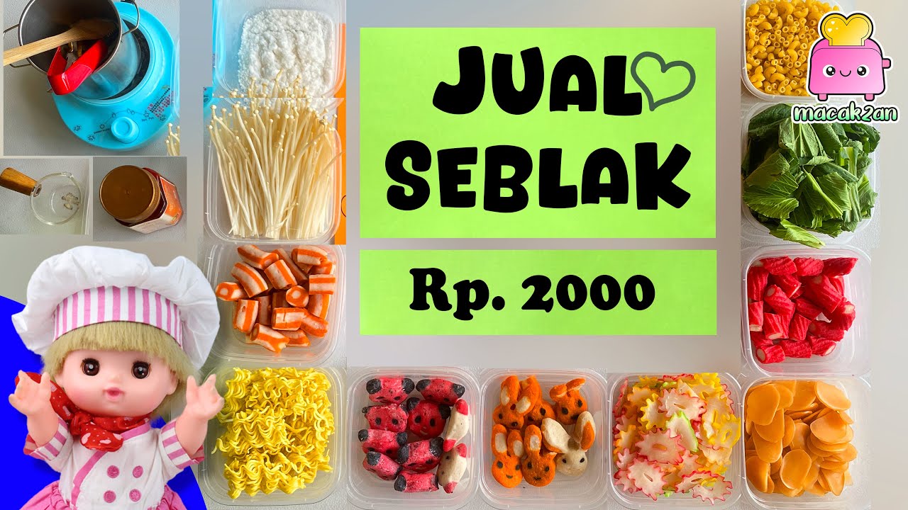 DRAMA Jualan SEBLAK 2000an Kedatangan Anak ORANG KAYA BAIK HATI #dramaca #drama #jajanan #seblak