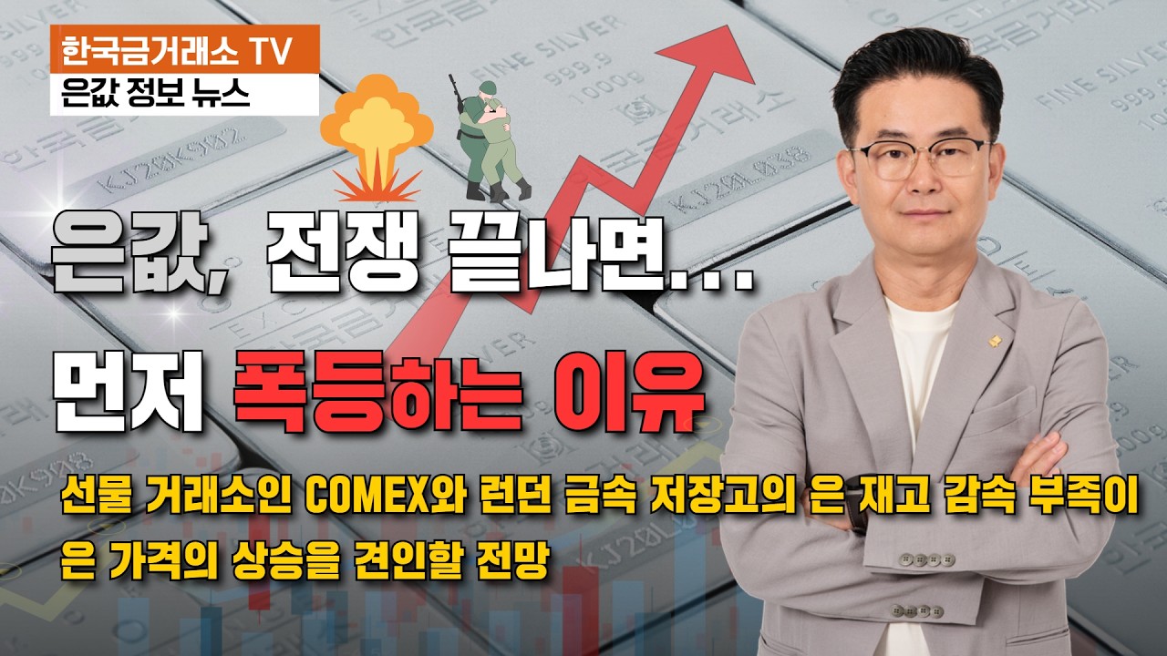 은값, 전쟁 끝나면 먼저 폭등하는 이유