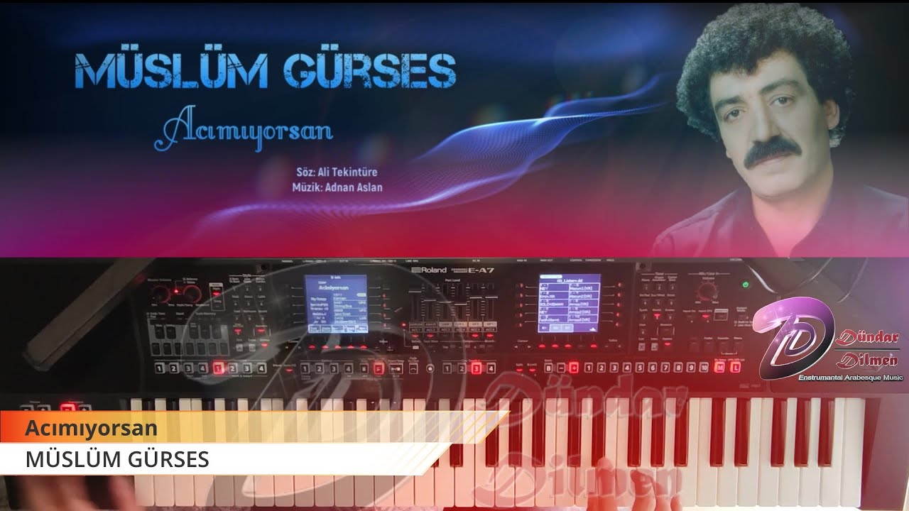 #MüslümGürses #Acımıyorsan #Org #Korg #Roland Acımıyorsan (Roland E-A7)