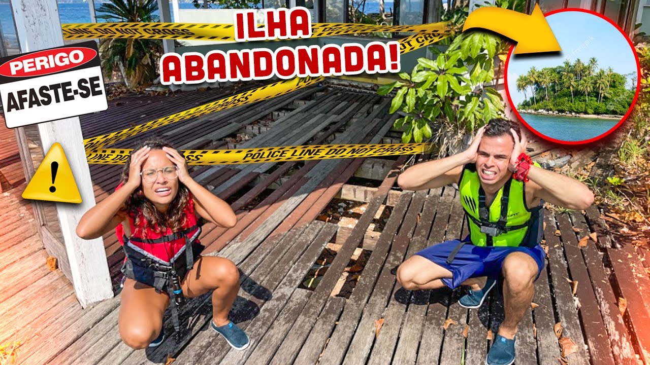 INVADIMOS UMA ILHA ABANDONADA NO MEIO DO MAR E ISSO ACONTECEU!