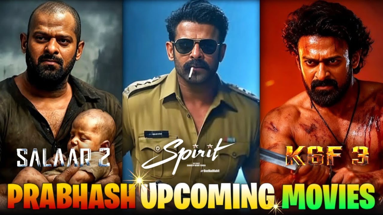Top 10 Prabhas Upcoming Movies 2025 to 2029 | Prabhas Upcoming Film | Rajasaab 