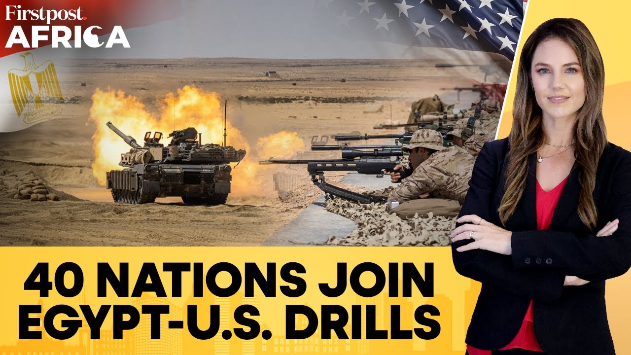 Egypt, US Conduct Joint Military Drill With 40 Countries Including India | Firstpost Africa | N18G
