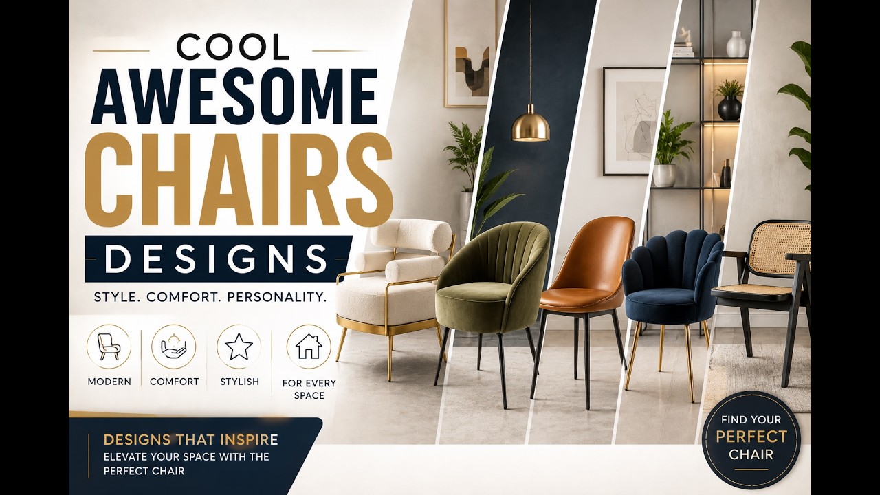 Cool Awesome Chairs Design I Cool Chairs design ideas I Unique Chair Ideas