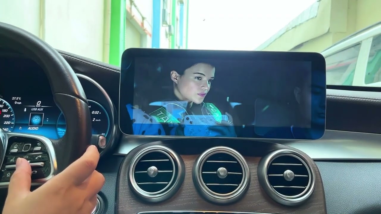 Benz GLC C class NTG5.0 220 D Android Screen Upgrade with Blue-Ray HD 12.3inch big screen carplay
