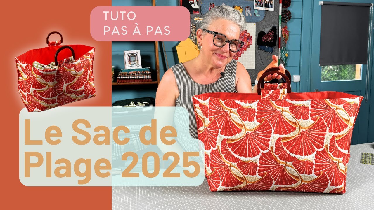 Panier de Plage XXL Facile à Coudre | Tuto Débutant Rapide