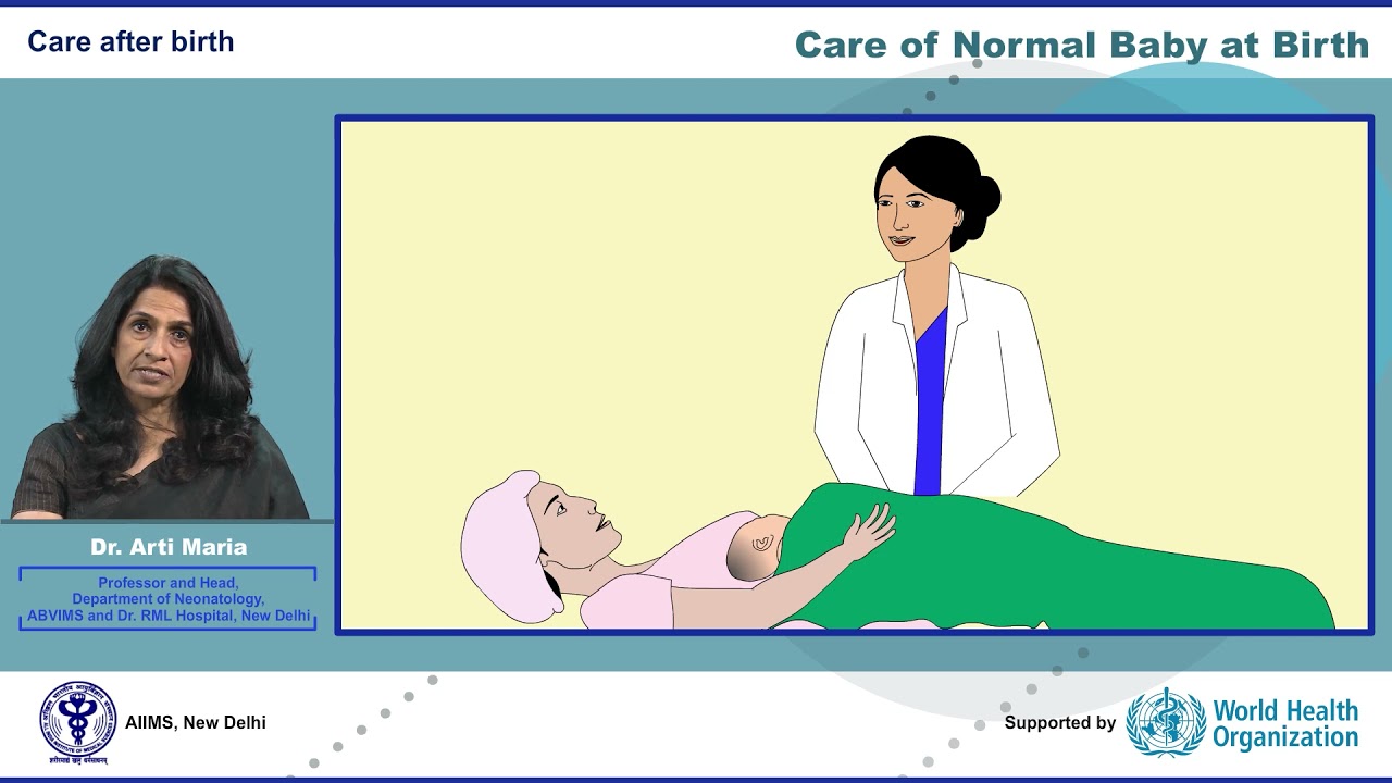 Care of normal baby at birth