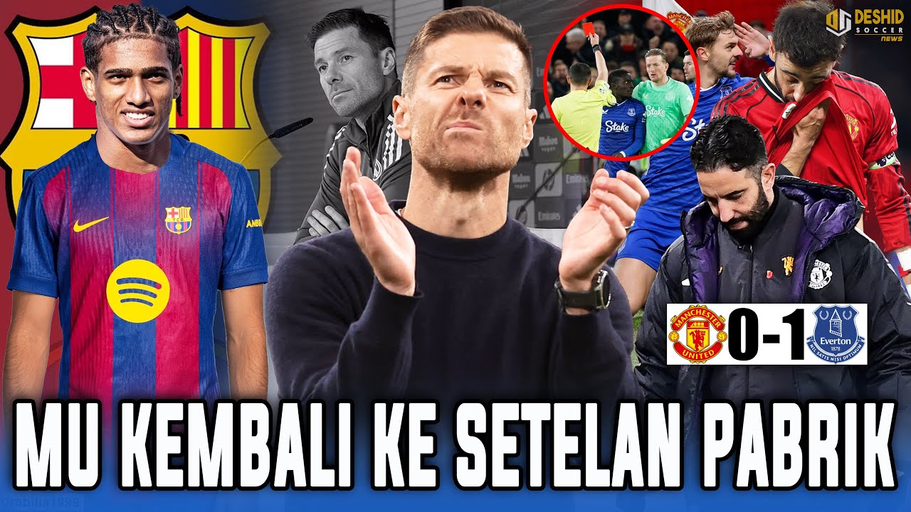 Dipermalukan 10 Pemain Everton, MU terlempar ke Posisi 10 Klasemen 🤣 Nasib Alonso Diujung Tanduk?