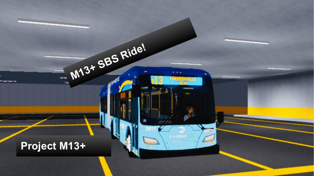M13+ SBS Full route on Roblox
