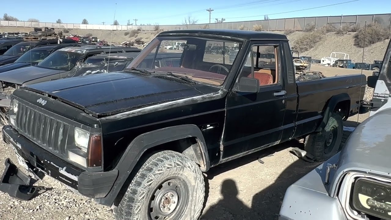 3 Jeep Comanche Pickup Trucks for Parts Rust Free Will Ship