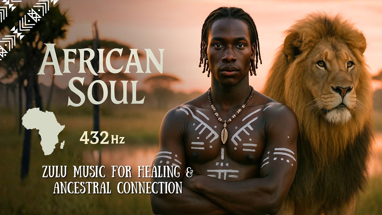 African Spirit & Soul Awakening | 432Hz Ancestral Energy & Healing &ndash; Male Zulu Vocals