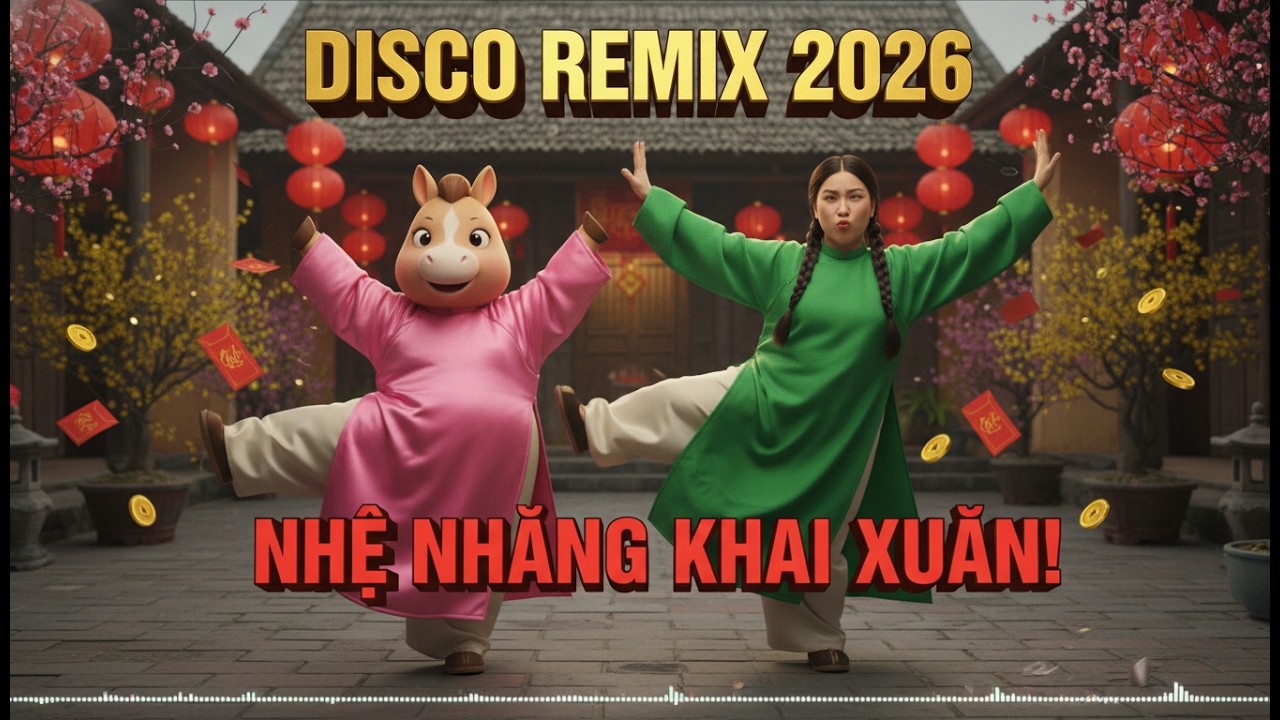 Disco Xuân Rộn Ràng 2026: Mở Nhẹ Cũng Thấy Xuân – Remix Bass Dập Tinh Tế, Nhẹ Nhàng Khai Xuân! 🐎🌸🔊