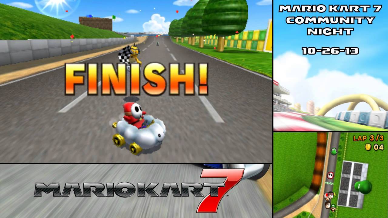 Community Night - Mario Kart 7 [October 29, 2013]
