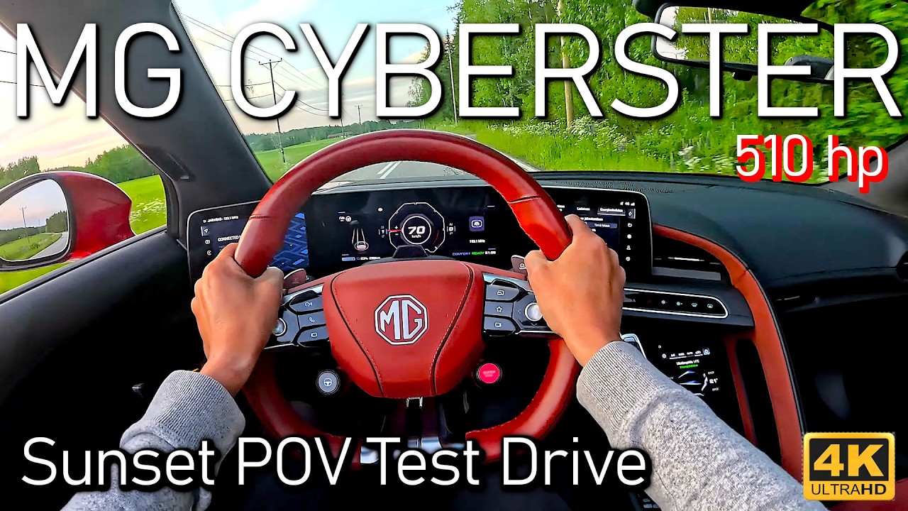 NEW (510 hp) MG Cyberster POV Drive – Pure Driving Experience