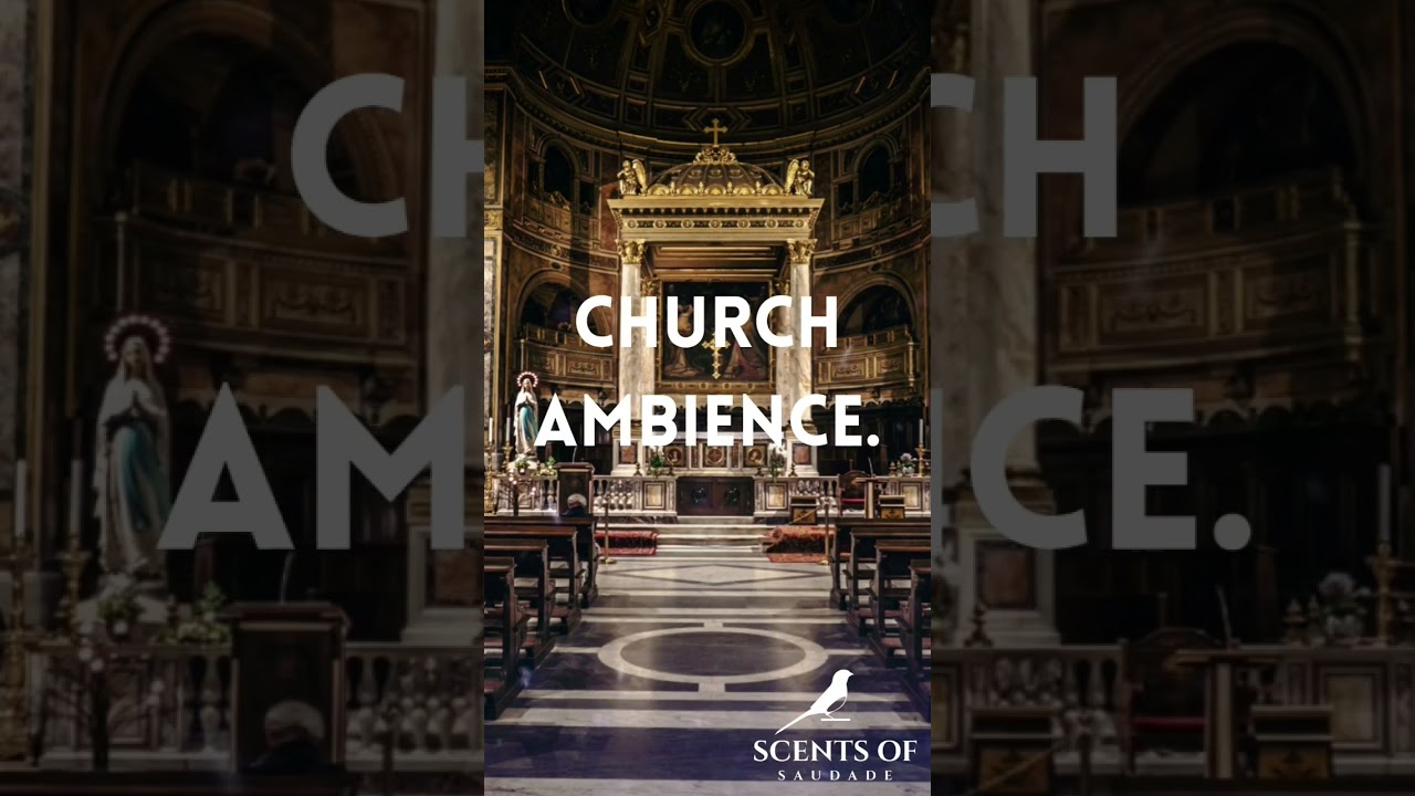 Tranquil church ambience ASMR, Study, prayer DnD link to full video in description!