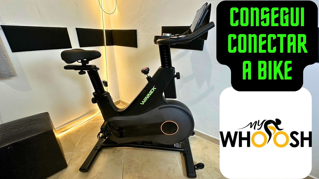 CONSEGUI! Pareei a Bicicleta de Spinning da Winnek no MyWhoosh! (Treino Virtual Real!)