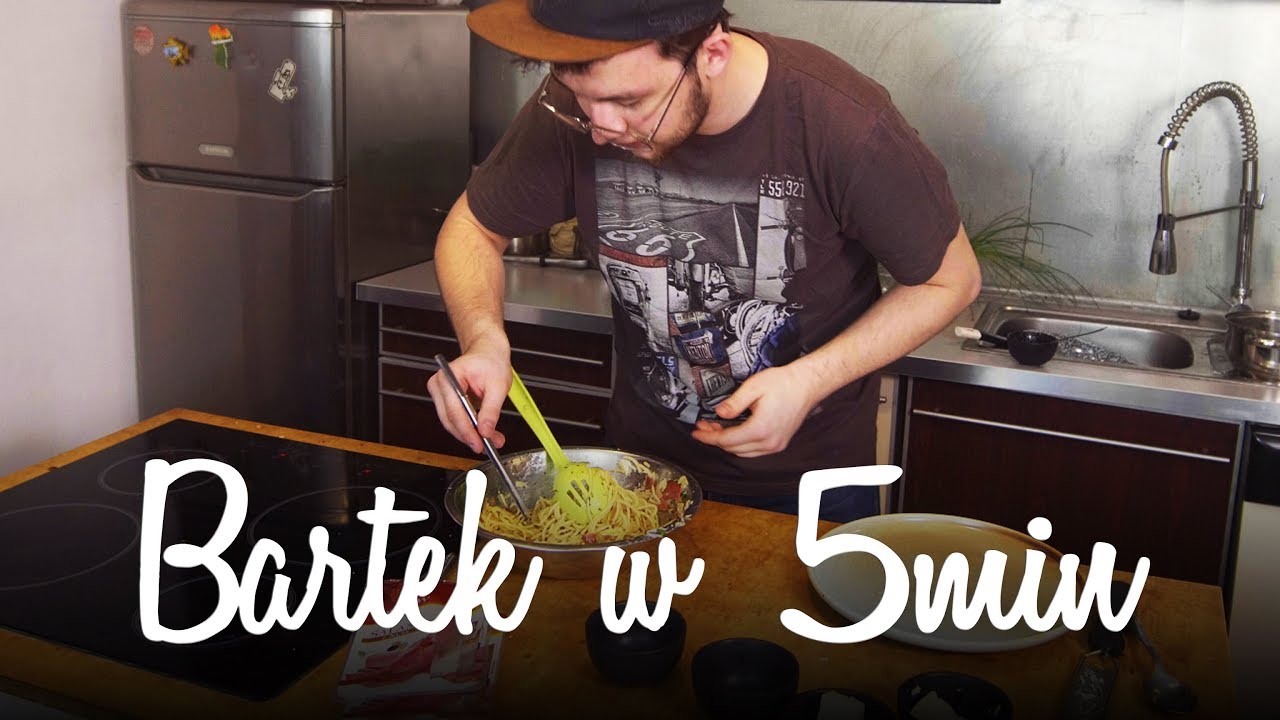 Carbonara na propsie// Bartek w 5 minut odc.2