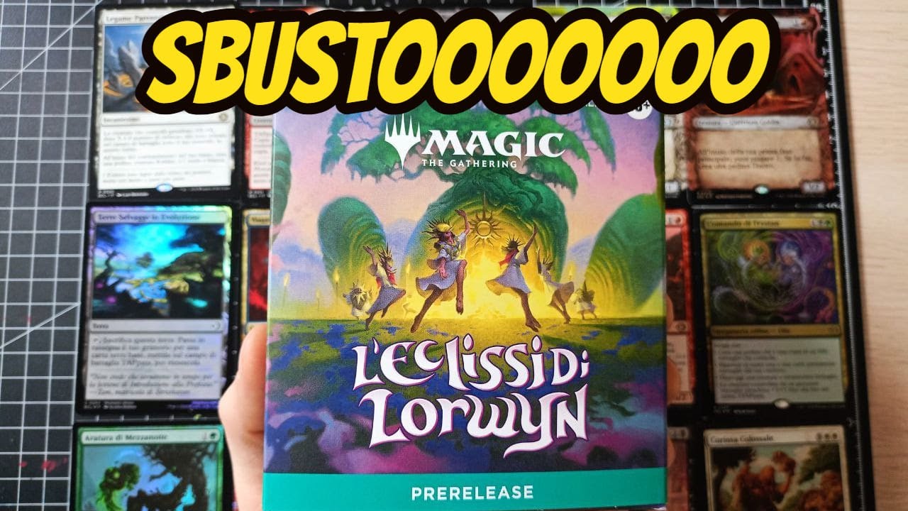 Lorwyn Prerelease: SBUSTO MAGICO #mtg #magicthegathering #magicitalia  #lorwyn #lorwyneclipsed