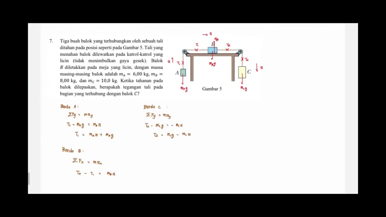 Pembahasan Modul 2 Tutorial Fisika I A TPB ITB Part 2