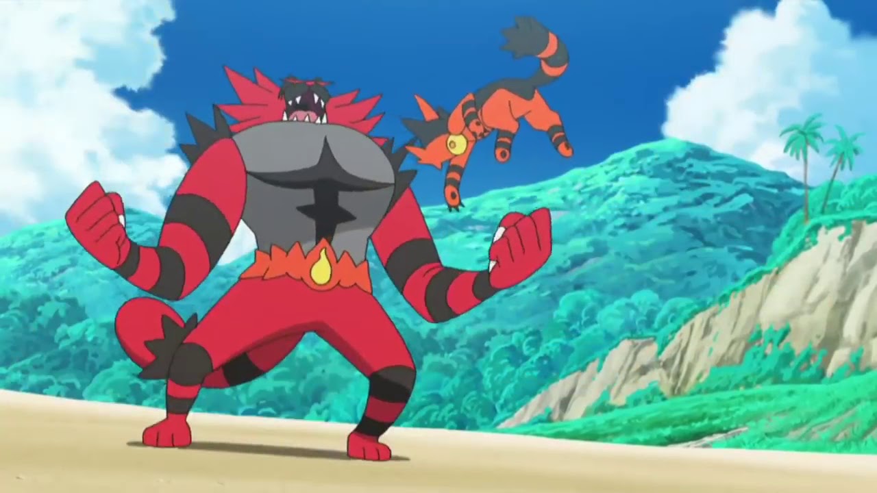 Litten Evolves Into Torracat!   Pok&eacute;mon Sun and Moon Episode 63 English Dubbed