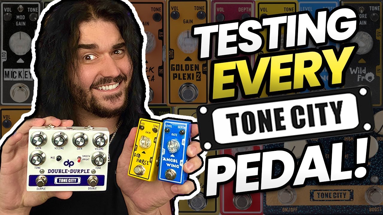 Trying 20+ Tone City Pedals To See If They're As Good As Everyone Says!