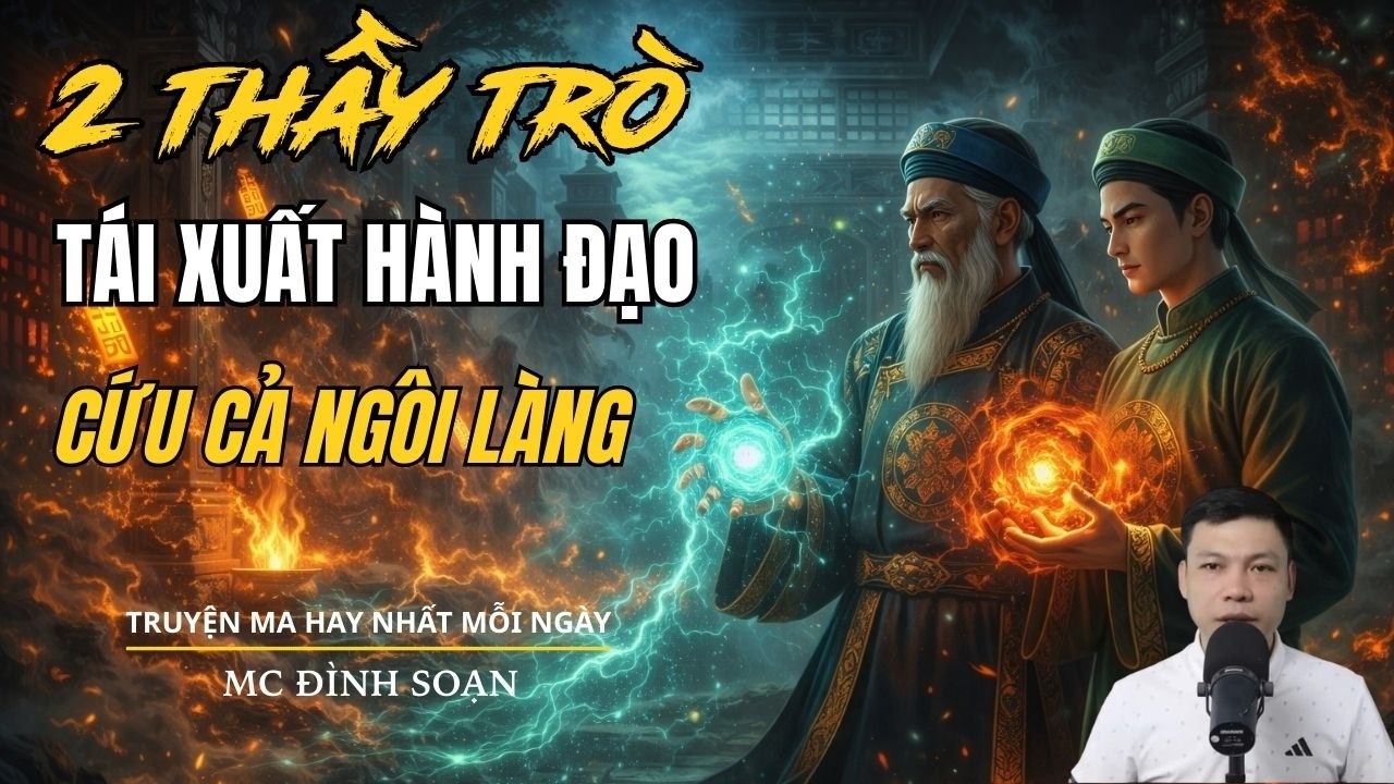 HAI THẦY TRÒ TÁI XUẤT HÀNH ĐẠO CỨU CẢ NGÔI LÀNG | Chuyện Ma Đình Soạn Mới Nhất 2026