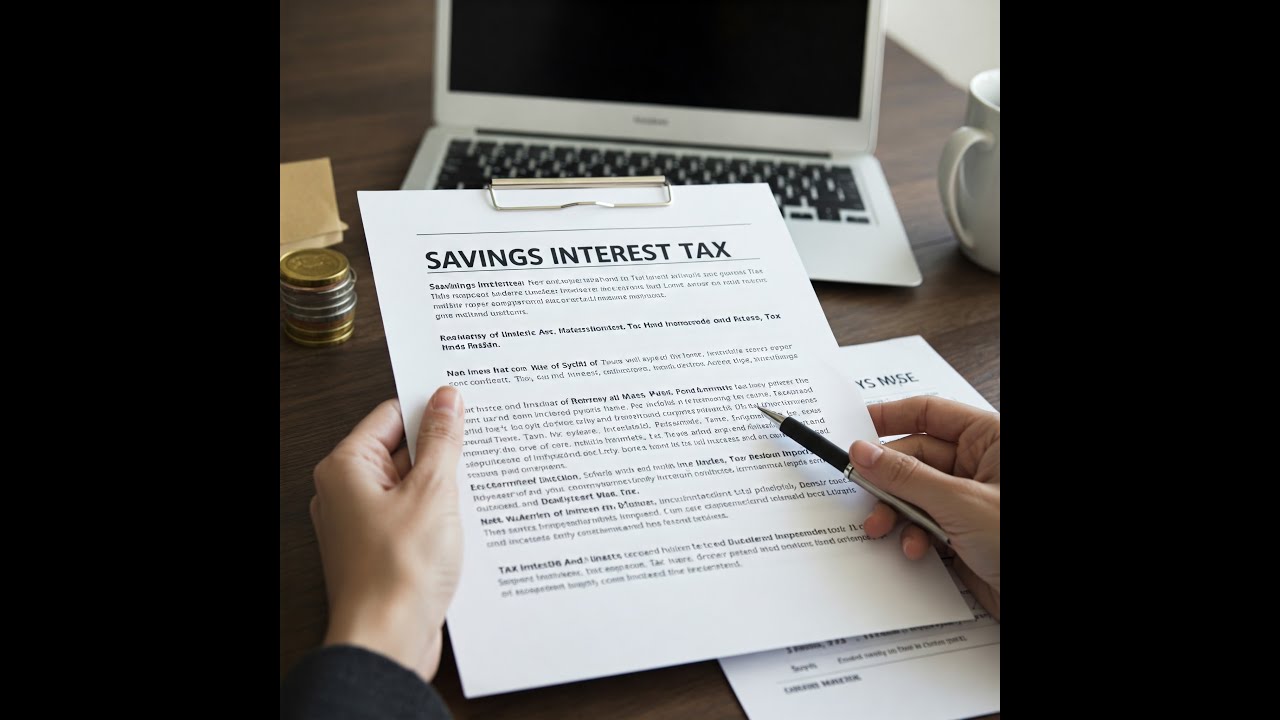 Savings Interest Tax: A Comprehensive Guide